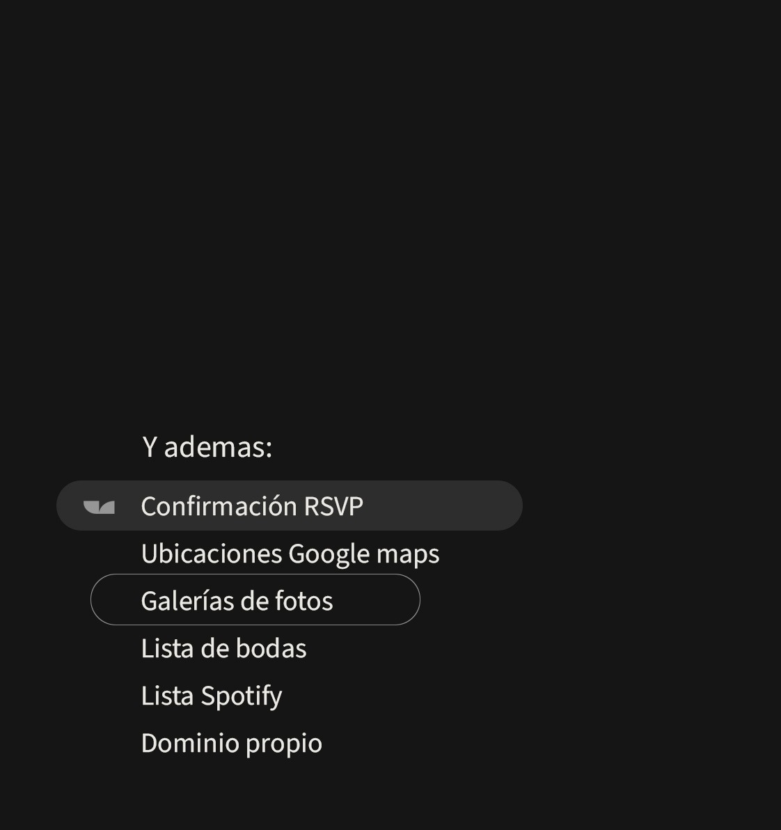 Web de boda digital lista para compartir por WhatsApp o código QR